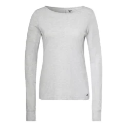 Reebok Workout Ready Supremium Damen Langarmshirt Weiß/grau