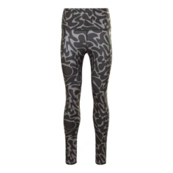 Reebok Workout Ready Printed Damen Leggings Schwarz/grau
