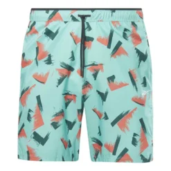 Reebok Graphic Speed 2.0 Shorts Hellblau/rot