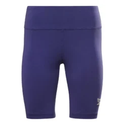 Reebok Identity Fitted Logo Damen Leggings Kurz Blau