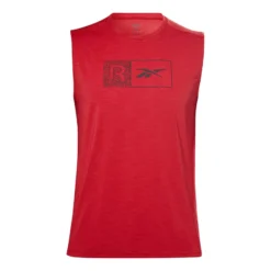 Reebok Workout Ready ACTIVCHILL Tanktop Rot/schwarz