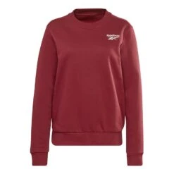 Reebok Identity Damen Sweatshirt Granatrot