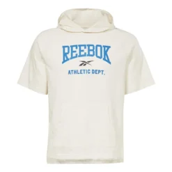 Reebok Workout Ready Graphic Kapuzenshirt Weiß/hellblau