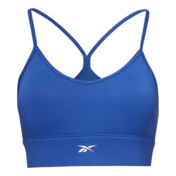 Reebok Workout Ready Padded Sport-BH Blau