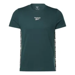 Reebok Identity Tape T-Shirt Blau