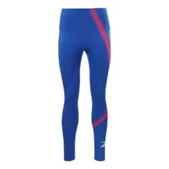 Reebok Workout Ready Vector Damen Leggings Blau/rot