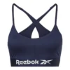 Reebok Workout Ready Basic Sport-BH Marineblau/weiß