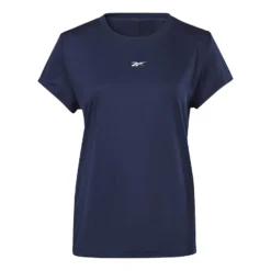 Reebok Workout Ready Commercial Damen T-Shirt Marineblau