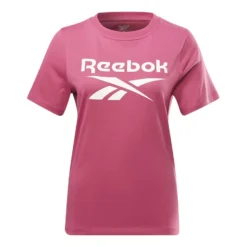 Reebok Identity Damen T-Shirt Rosa/weiß