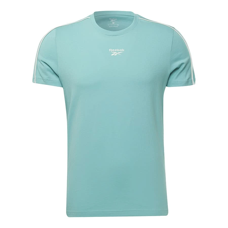 Reebok Workout Ready Piping T-Shirt Hellblau 1 Reebok Workout Ready Piping T-Shirt Hellblau