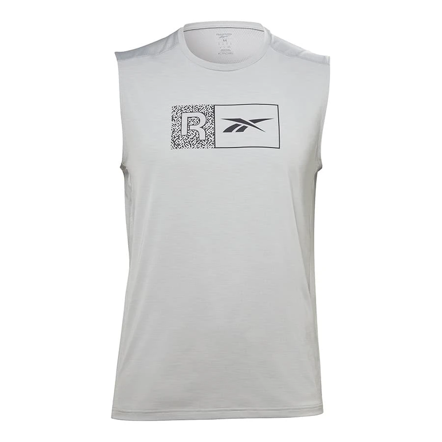 Reebok Workout Ready ACTIVCHILL Tanktop Grau 1 Reebok Workout Ready ACTIVCHILL Tanktop Grau