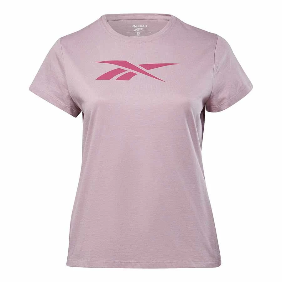 Reebok Training Essentials Vector Graphic Damen T-Shirt Rosa 1 Reebok Training Essentials Vector Graphic Damen T-Shirt Rosa