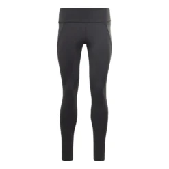 Reebok Les Mills Lux Vector Grafik Frauen Lange Leggings Schwarz