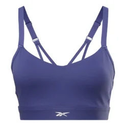 Reebok Lux Strappy Sport-BH Marineblau