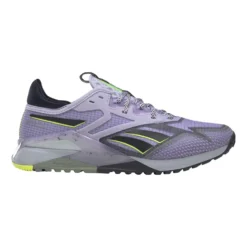Reebok Nano X2 Adventure Damen Fitnessschuhe Lila/schwarz/gelb