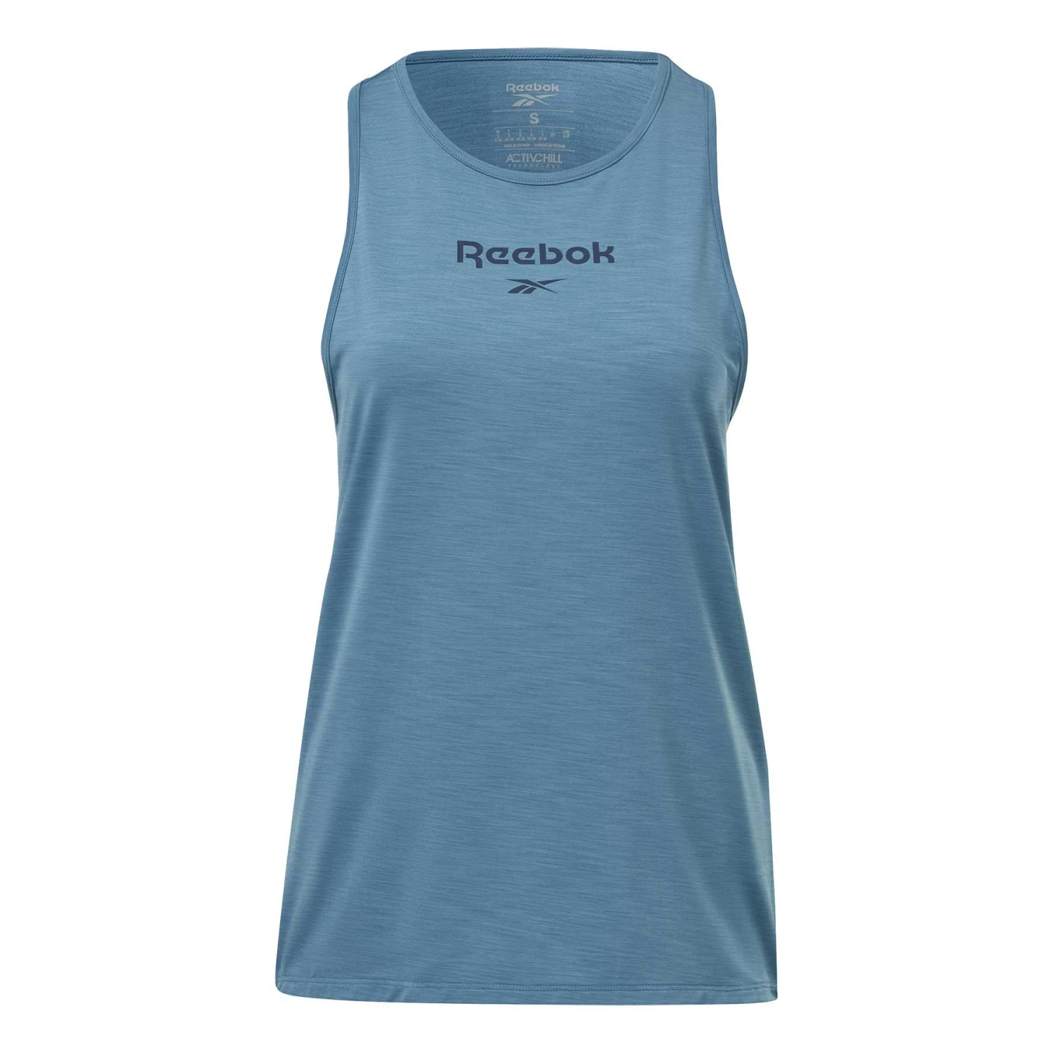 Reebok ACTIVCHILL Graphic Damen Tanktop Hellblau/dunkelblau 1 Reebok ACTIVCHILL Graphic Damen Tanktop Hellblau/dunkelblau