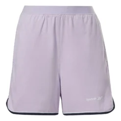 Reebok Identity Stripes Damen Shorts Helllila