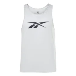 Reebok Graphic Series Vector Tanktop Hellgrau/schwarz