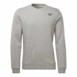 Reebok Identity Left Chest Logo Sweatshirt Grau