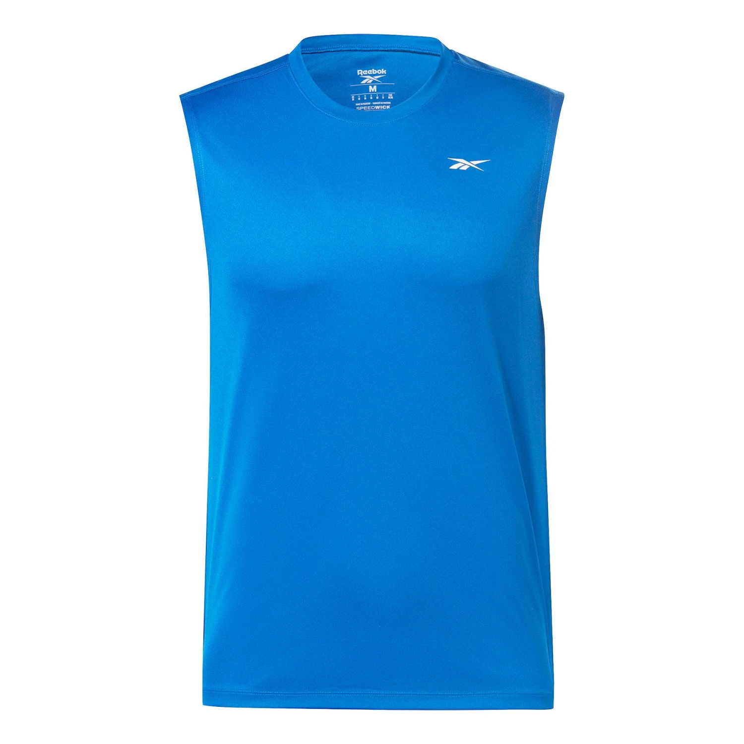 Reebok Training Tech Tanktop Blau/weiß 1 Reebok Training Tech Tanktop Blau/weiß