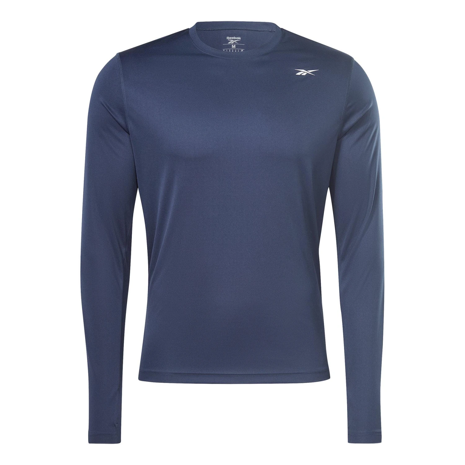Reebok Training Long Langarmshirt Marineblau 1 Reebok Training Long Langarmshirt Marineblau