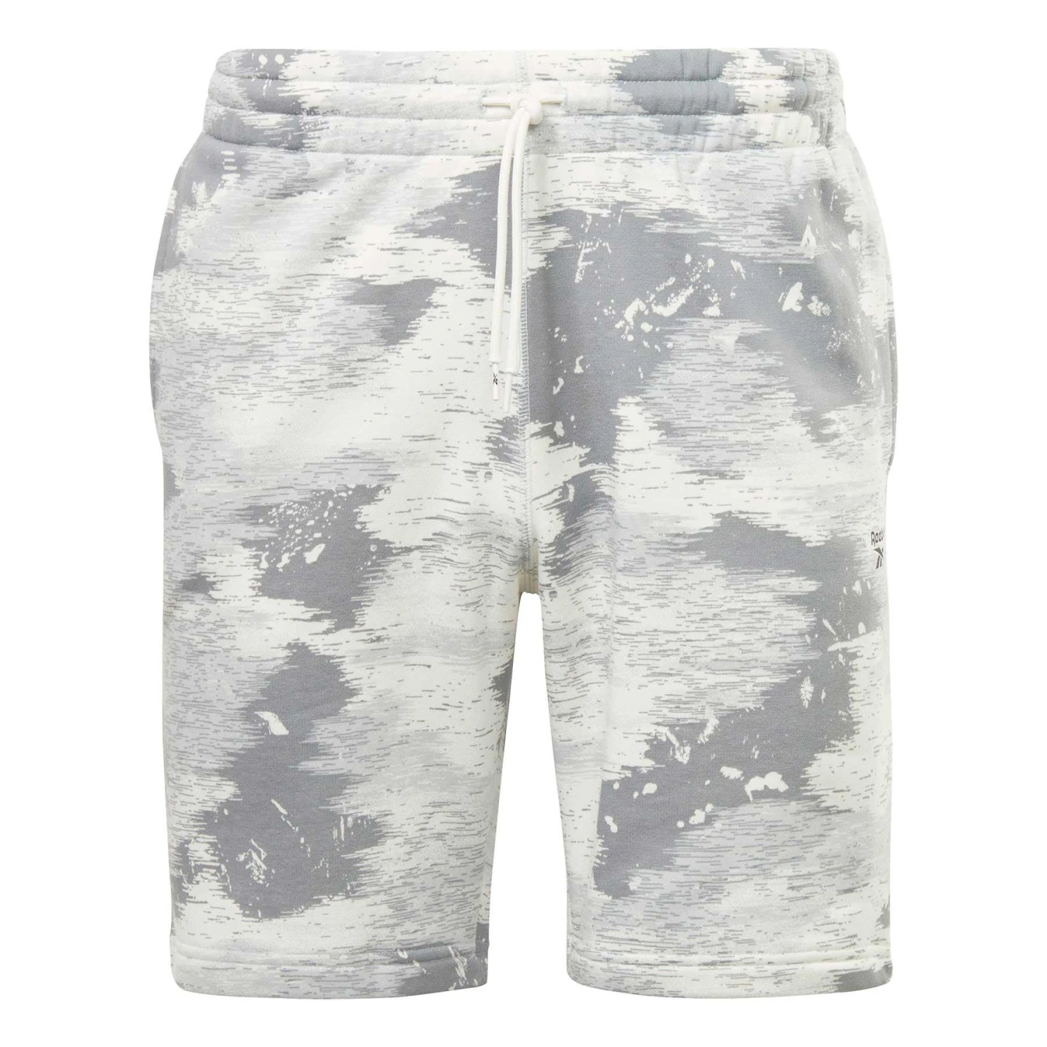 Reebok Identity Modern Camo Fleece Shorts Grau/weiß 1 Reebok Identity Modern Camo Fleece Shorts Grau/weiß