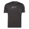 Reebok Training Speedwick Graphic T-Shirt Schwarz/grau