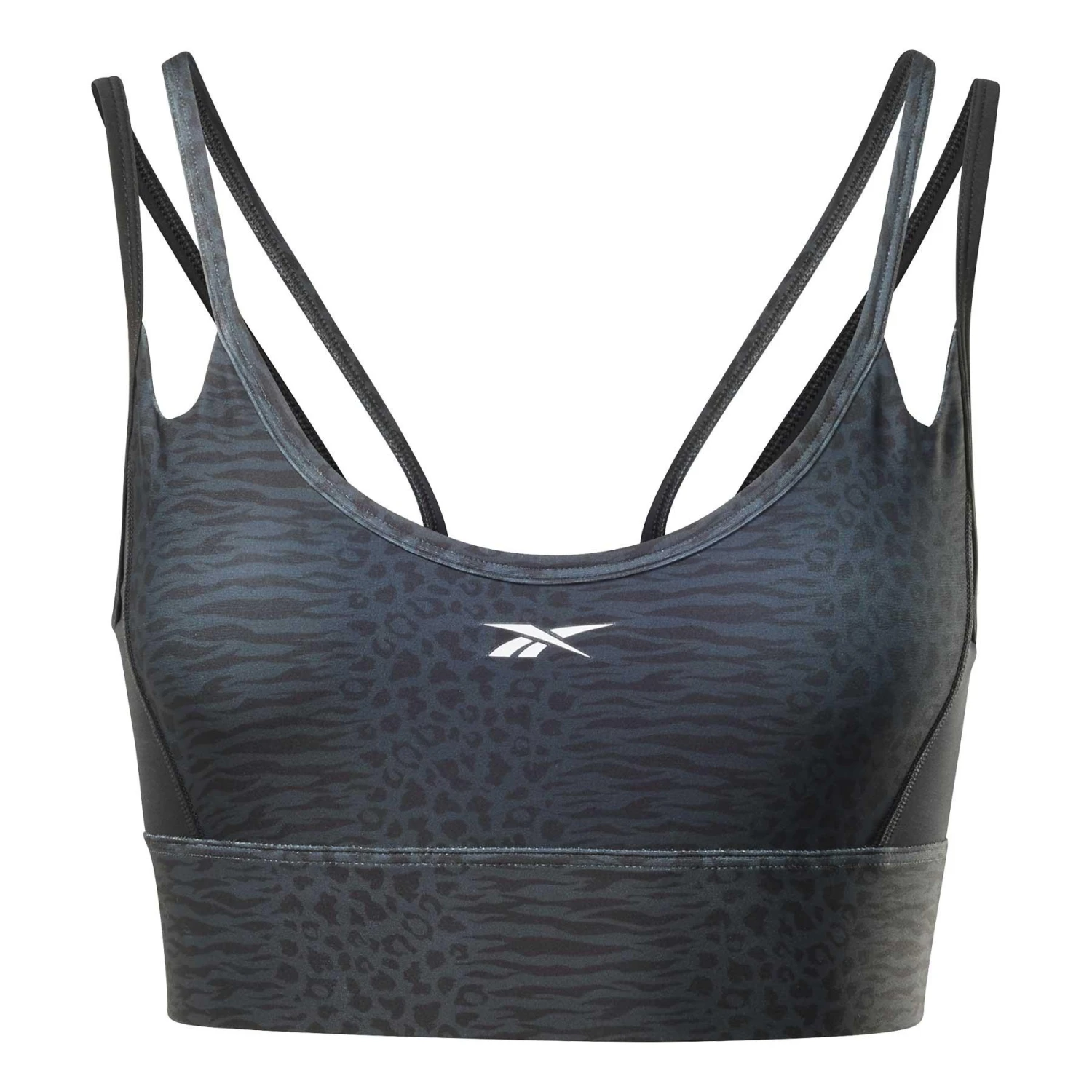 Reebok Mod Safari Poly Sport-BH Schwarz/grau 1 Reebok Mod Safari Poly Sport-BH Schwarz/grau