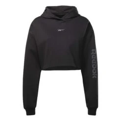 Reebok Modern Safari Cover-Up Damen Sweatshirt Pechschwarz