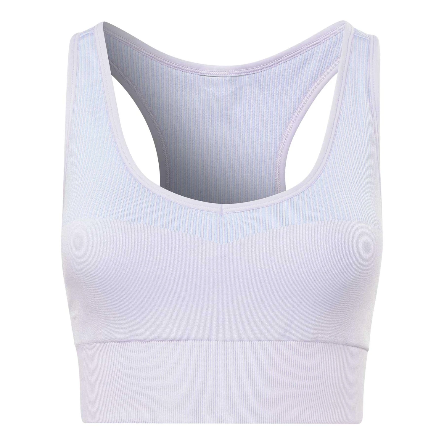 Reebok Sport Yoga Seamless Damen Sport-BH Lila 1 Reebok Sport Yoga Seamless Damen Sport-BH Lila