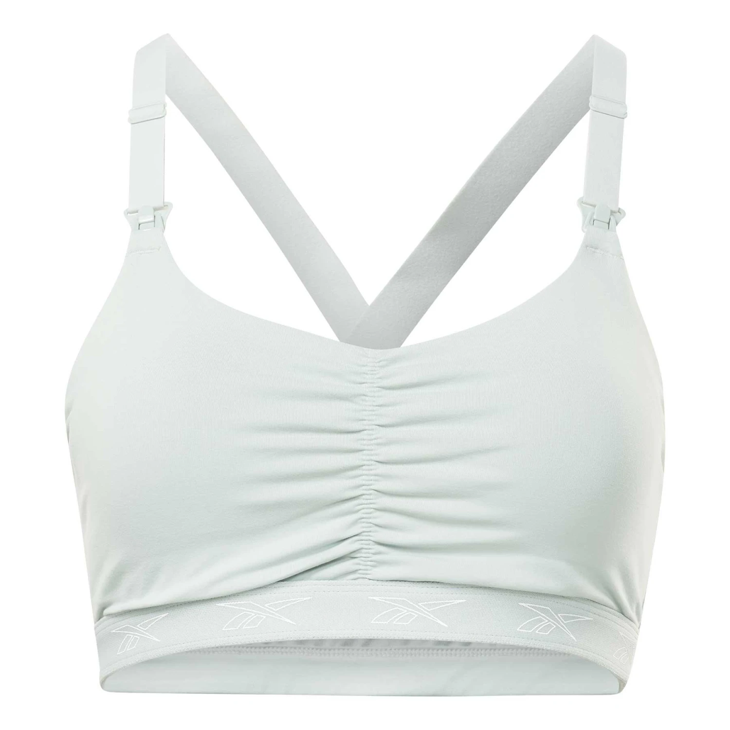 Reebok Nursing Sport-BH Hellgrün 1 Reebok Nursing Sport-BH Hellgrün
