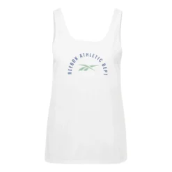 Reebok Workout Ready Supremium Graphic Damen Tanktop Weiß/blau/grün