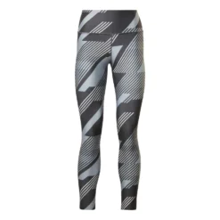 Reebok Workout Ready Printed Damen Leggings Grau/schwarz