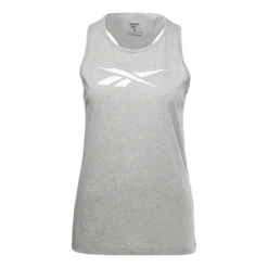 Reebok Training Essentials Graphic Damen Tanktop Grau/weiß