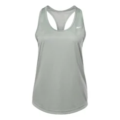 Reebok Workout Ready Mesh Back Damen Tanktop Hellgrau