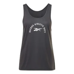 Reebok Workout Ready Supremium Graphic Damen Tanktop Tiefschwarz/weiß