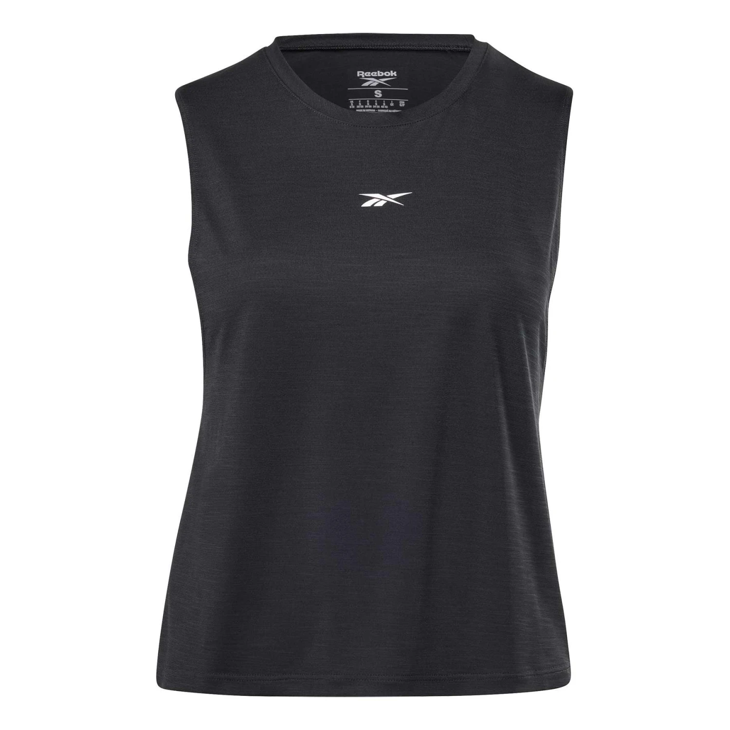 Reebok Workout Ready Activchill Damen Tanktop Schwarz/weiß 1 Reebok Workout Ready Activchill Damen Tanktop Schwarz/weiß