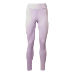 Reebok Yoga Damen Leggings Lila/weiß
