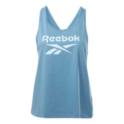 Reebok Identity Sport Logo Damen Tanktop Blau/weiß