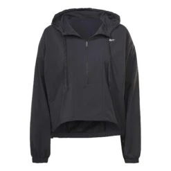 Reebok Running Woven Damen Laufjacke Schwarz/weiß
