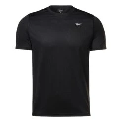 Reebok Running Graphic T-Shirt Schwarz/grau