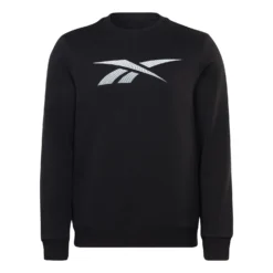 Reebok Identity Fleece Sweatshirt Schwarz/grau