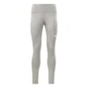 Reebok Doorbuster Identity Cotton Damen Leggings Hellgrau