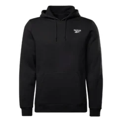 Reebok Identity Logo Kapuzensweatshirt Schwarz Weiß