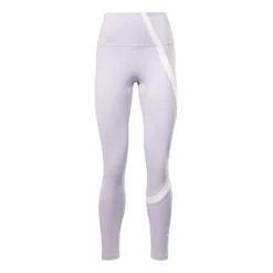 Reebok Workout Ready Vector Damen Leggings Helllila/weiß