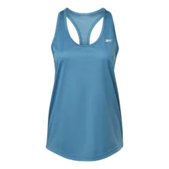 Reebok Workout Ready Mesh Back Damen Tanktop Marineblau/weiß