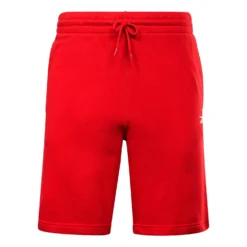 Reebok Identity French Terry Shorts Rot/weiß