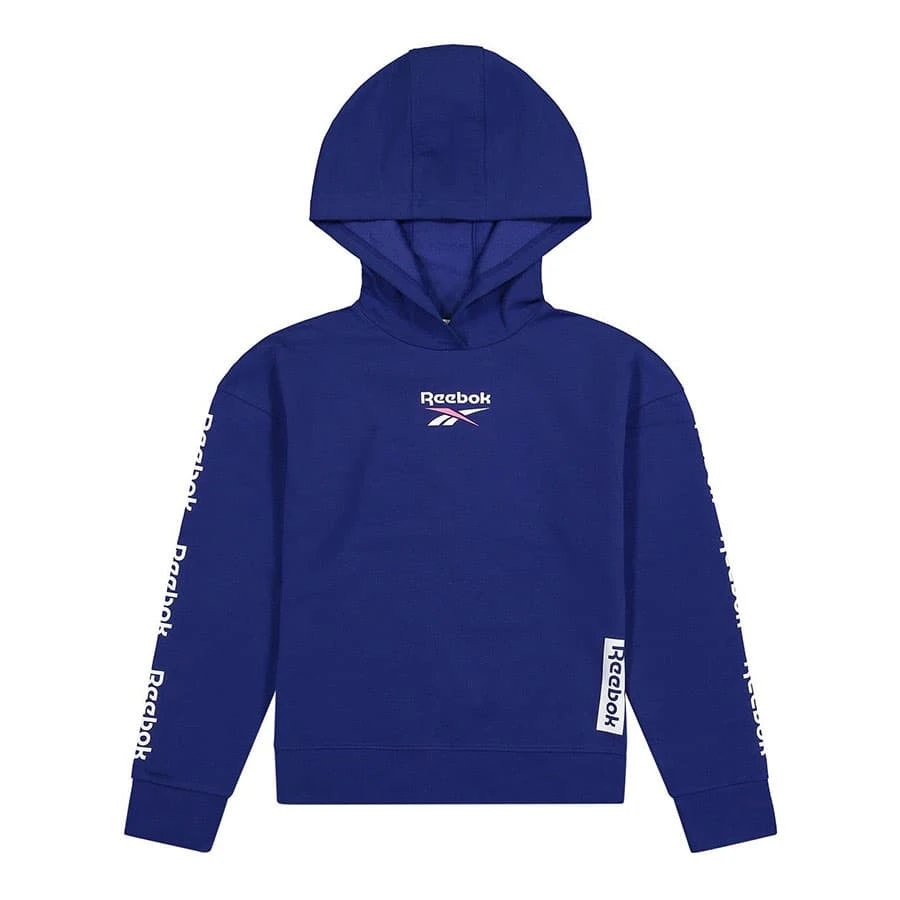 Reebok Multi Hit Junior Kapuzenpullover Blau/weiß 1 Reebok Multi Hit Junior Kapuzenpullover Blau/weiß