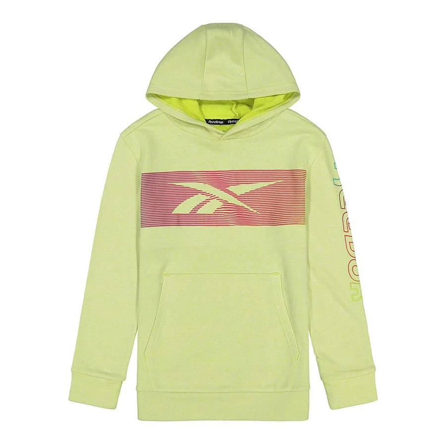 Reebok Rainbow Junior Kapuzenpullover Gelb/rot 1 Reebok Rainbow Junior Kapuzenpullover Gelb/rot