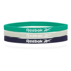 Reebok Sports Hairband Stirnband Grün/beige/marineblau (3er-Pack)